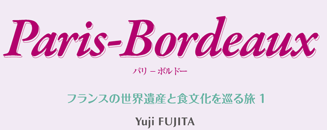 Paris Bordeaux パリ ボルドー フランスの世界遺産と食文化を巡る旅1