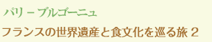 パリ - ブルゴーニュ　フランスの世界遺産と食文化を巡る旅2